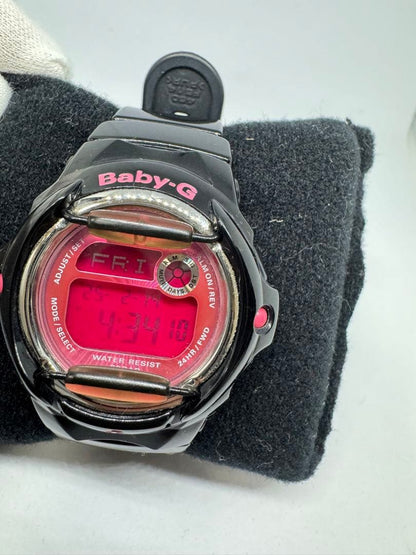 Casio Baby-G BG-169R Quartz Watch with Black & Pink Colors