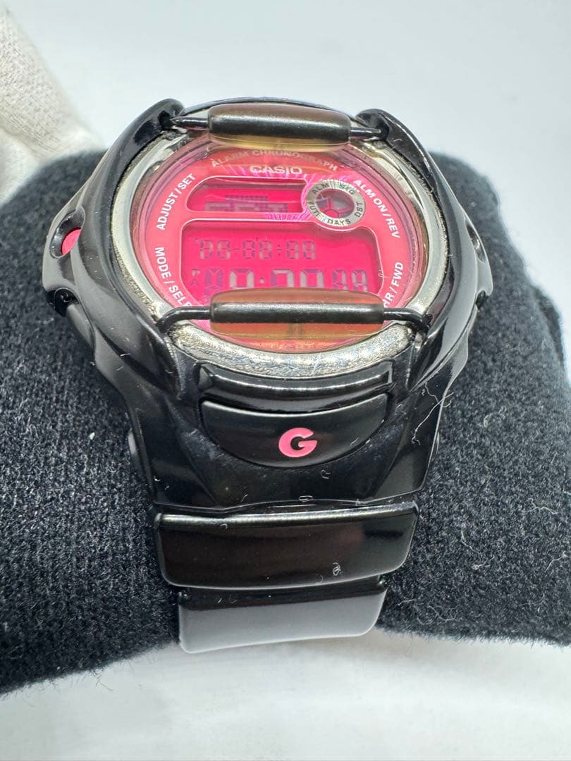 Casio Baby-G BG-169R Quartz Watch with Black & Pink Colors