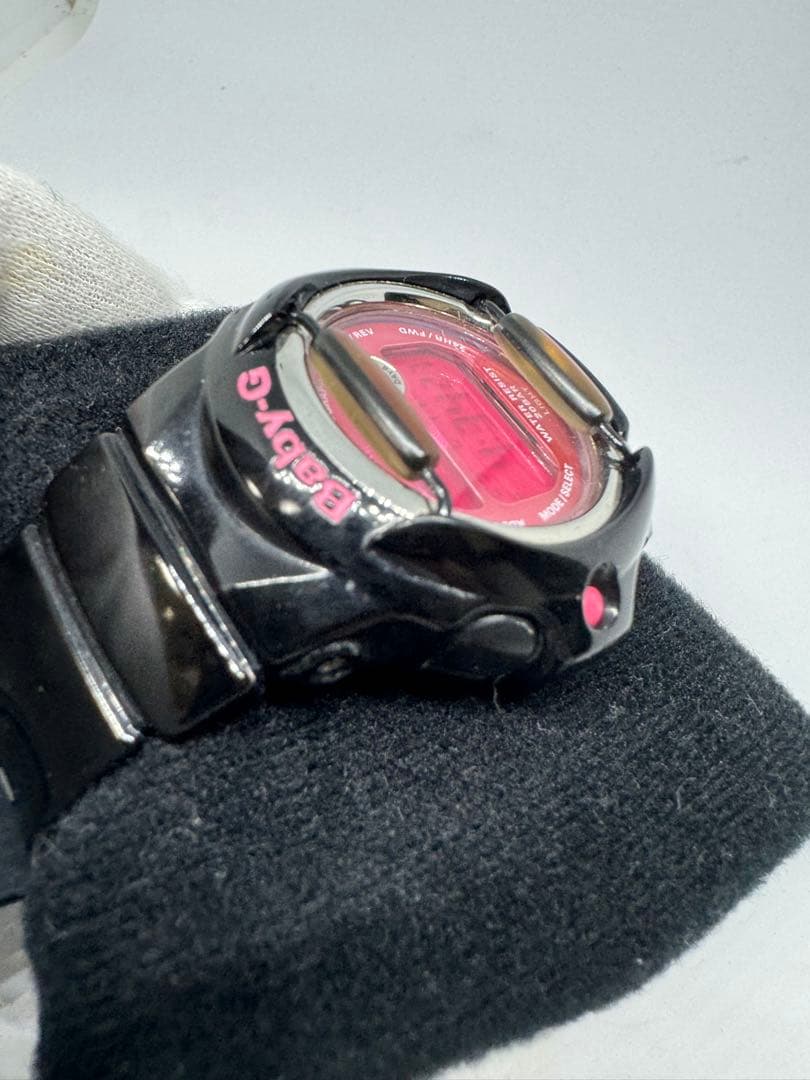 Casio Baby-G BG-169R Quartz Watch with Black & Pink Colors