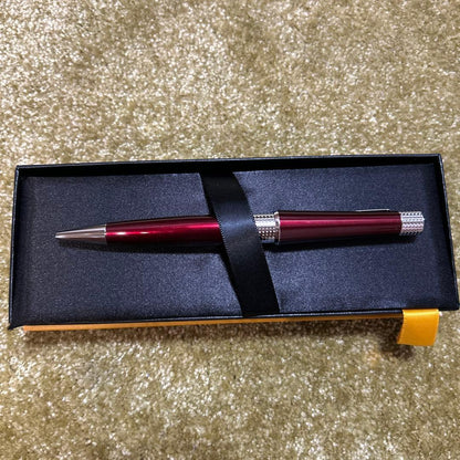 Cross Red Metal Ballpoint Pen