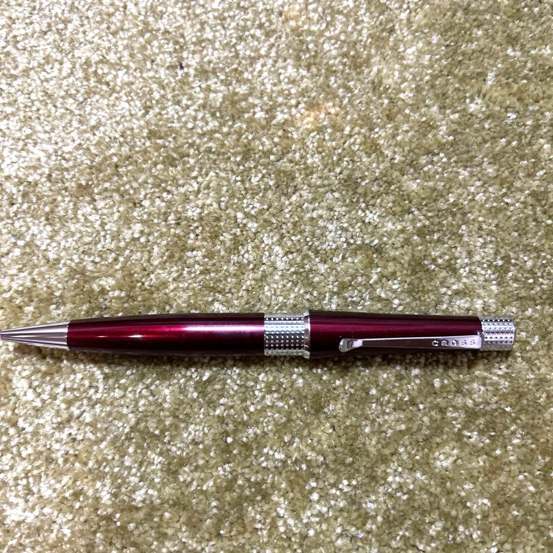 Cross Red Metal Ballpoint Pen
