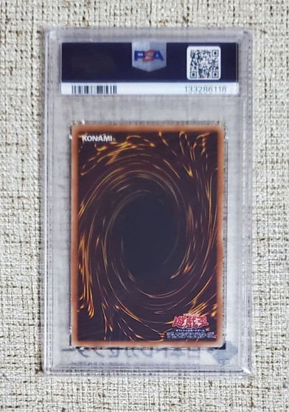 Yugioh PSA10 True Exodia 20th Edition trading card in PSA graded case from Japan import