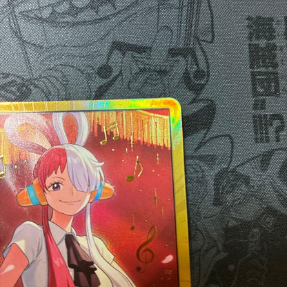 One Piece Heroines Edition Utapau Super Parallel Card Japan Import, single card in protective sleeve