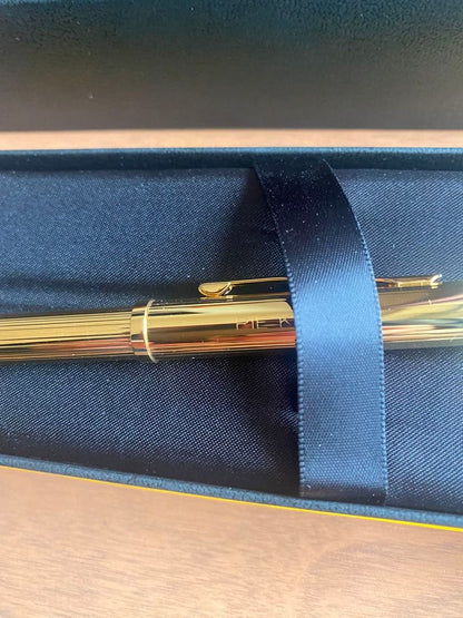 Cross Pen Gold with Engraving Japan Import