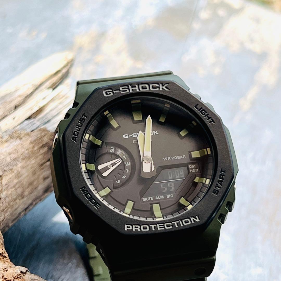 Casio G-Shock Series GA-2110SU-3AJF Olive Watch