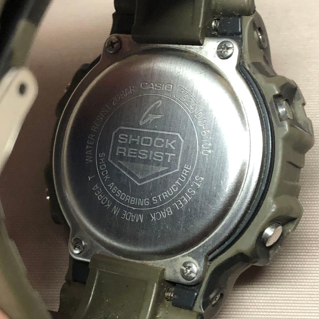 Casio G-Shock DW-6100 Camouflage Mens Watch Japan Import