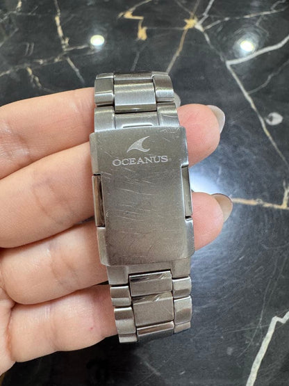 Casio Oceanus OCW-T1010 Radio Wave Solar Titanium Watch — Japan Import