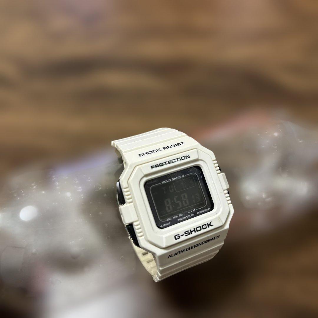 Casio G-Shock Series GW-5510BW-7JF Radio Solar Shock-Resistant Digital Watch — Japan Import