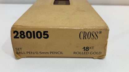 Cross 18KT Gold Mechanical Pencil 0.5mm Model — Japan Import