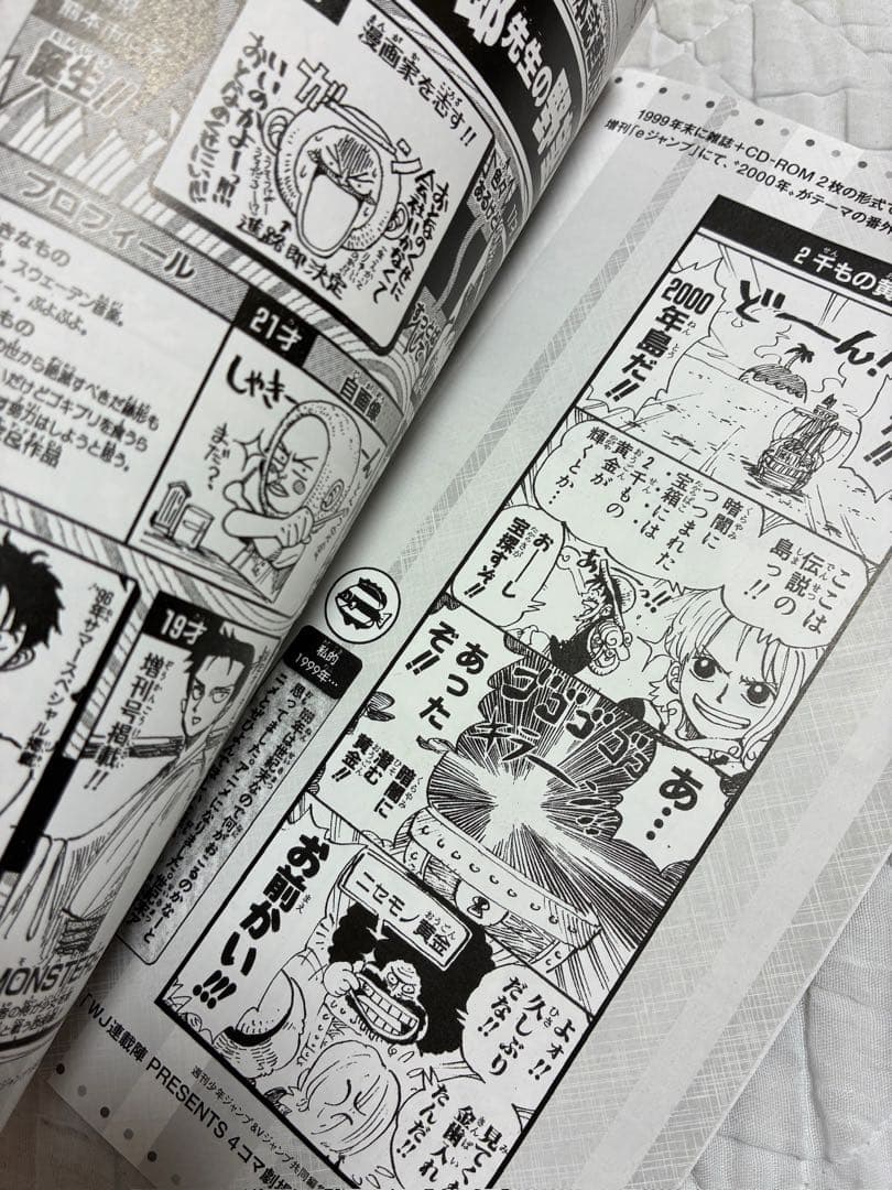Chopper's One Piece magazine insert booklet set of 3 with bonus cards from Japan, showing front covers