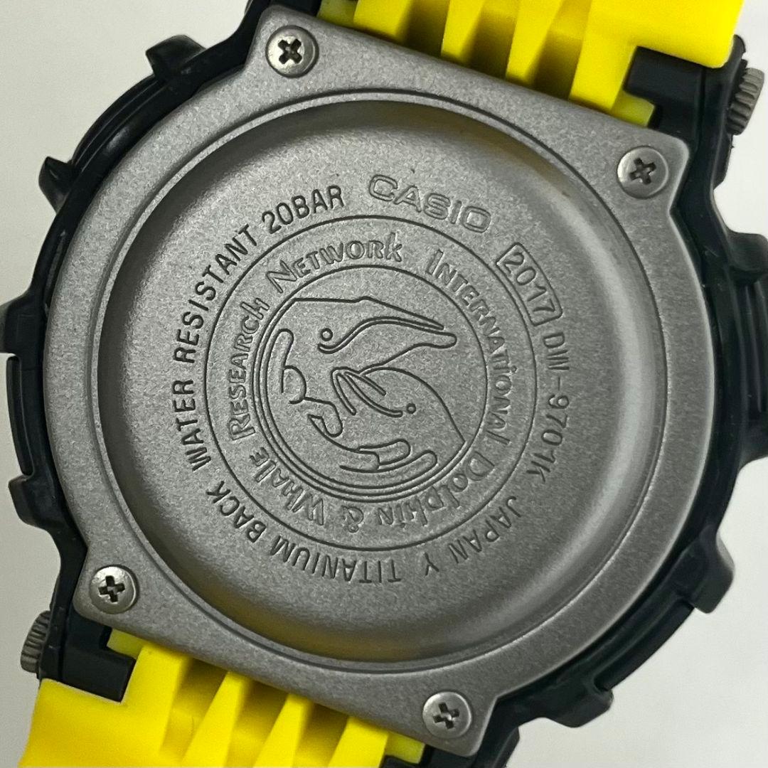 Casio G-Shock DW-9701K Digital Watch with Crack on Bezel — Japan Import