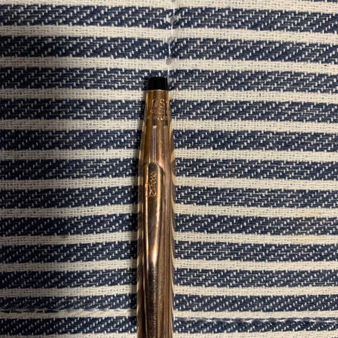 Cross Classic Century 14kt Gold Ballpoint Pen with Old Logo — Japan Import