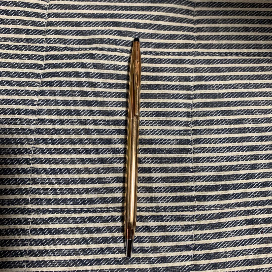 Cross Classic Century 14kt Gold Ballpoint Pen with Old Logo — Japan Import
