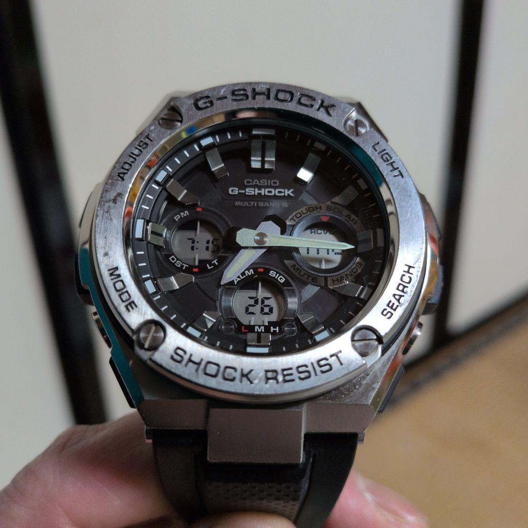 Casio G-Shock G-Steel GST-W110 Solar Radio Watch 20 Bar Water Resistance — Japan Import