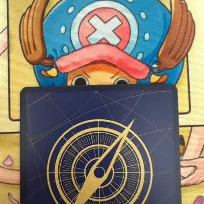 Nami Premium Card Collection Parallel OP02-036 one piece card with dent at upper left corner on back