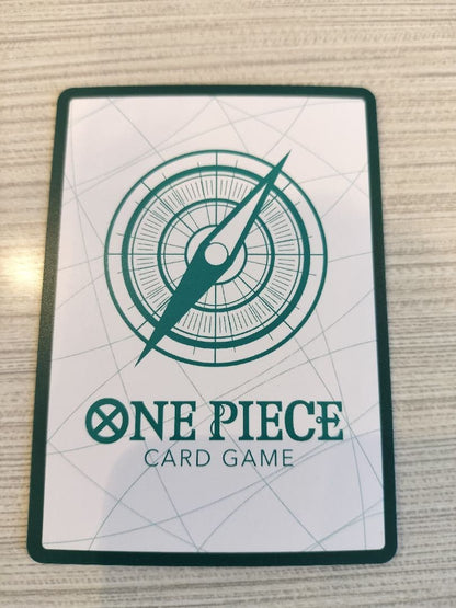 One Piece Card Game Crocodile Gold Don! Parallel Japanese trading card with hologram lamination in protective sleeve