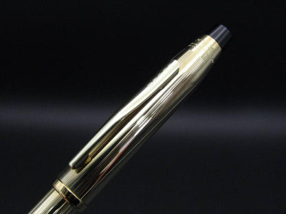 Cross Century II 4502WG 10K Gold Plated Ballpoint Pen Gold Japan Import