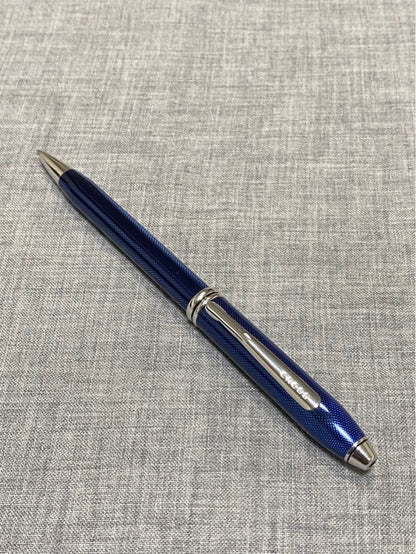 Cross Townsend Ballpoint Pen Quartz Blue Lacquer — Japan Import