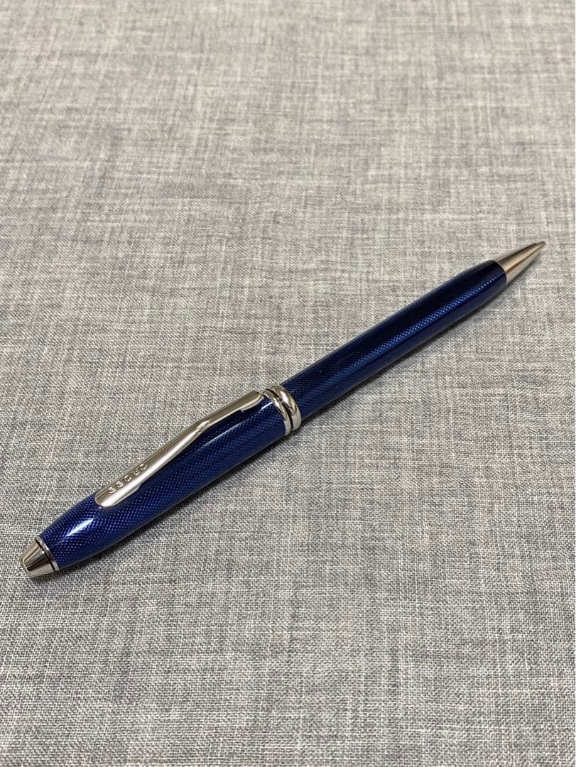 Cross Townsend Ballpoint Pen Quartz Blue Lacquer — Japan Import