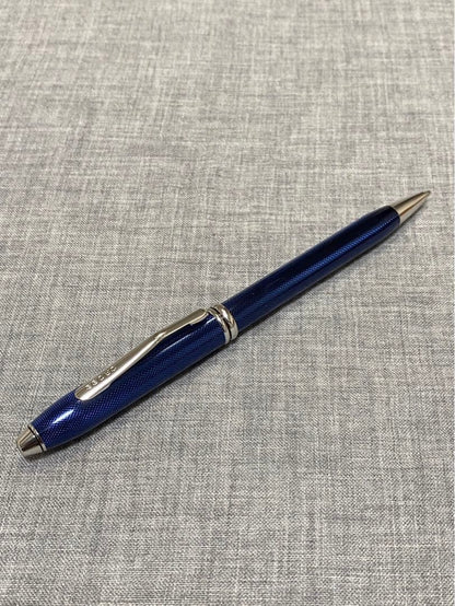 Cross Townsend Ballpoint Pen Quartz Blue Lacquer — Japan Import
