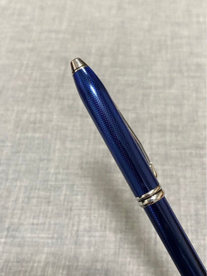 Cross Townsend Ballpoint Pen Quartz Blue Lacquer — Japan Import