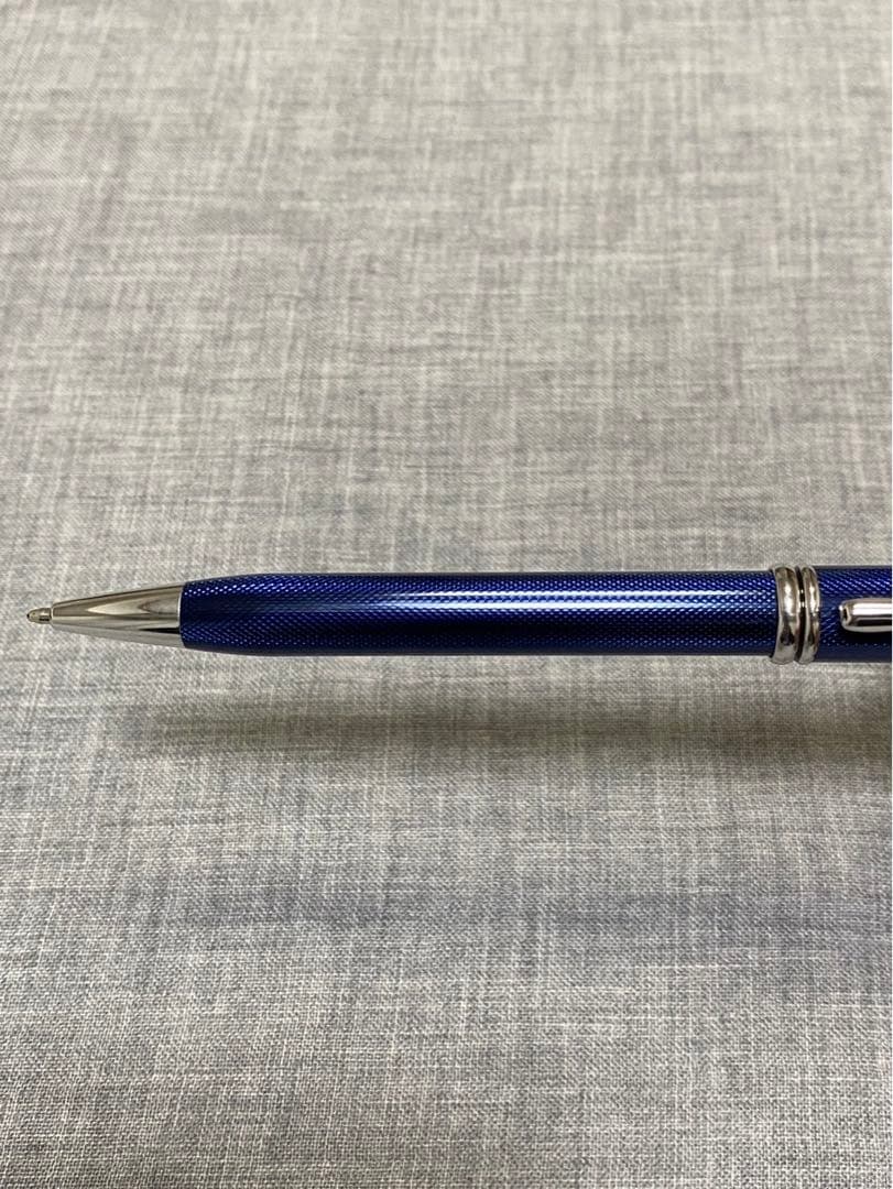 Cross Townsend Ballpoint Pen Quartz Blue Lacquer — Japan Import