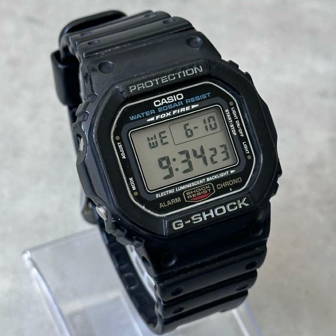 Casio G-Shock DW-5600E Fox Fire Speed Model Watch — Japan Import