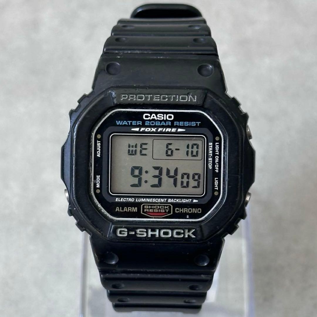 Casio G-Shock DW-5600E Fox Fire Speed Model Watch — Japan Import