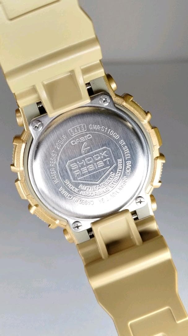 Casio G-Shock GMA-S110GD-4A2 Gold Series Unisex Watch Japan Import