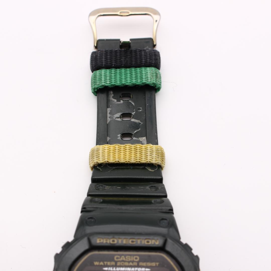 Casio G-Shock DW-5600R Rastafarian Digital Watch Men Jamaica Color Collector's Model
