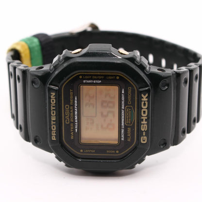 Casio G-Shock DW-5600R Rastafarian Digital Watch Men Jamaica Color Collector's Model