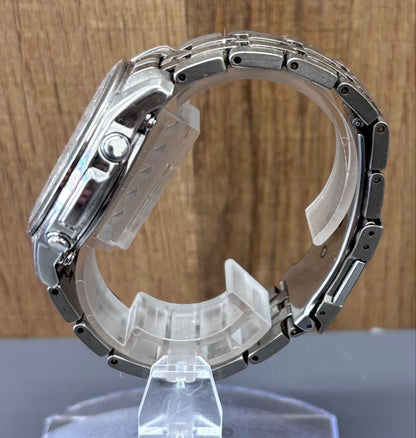 Casio Lineage Wave Captor Watch Working Silver Color