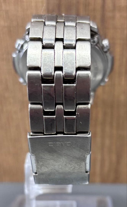Casio Lineage Wave Captor Watch Working Silver Color