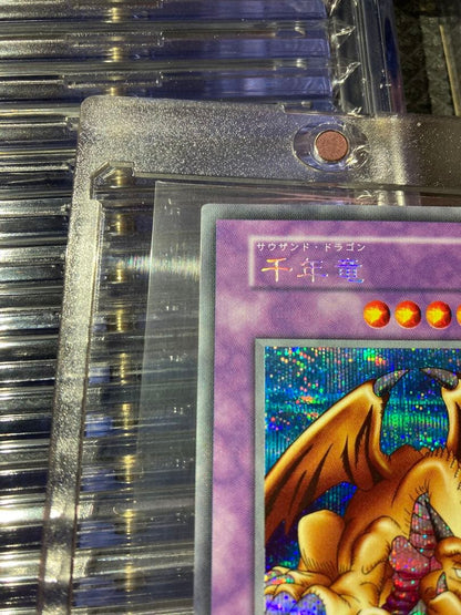 Yu-Gi-Oh Thousand Dragon early secret rare trading card from Japan import