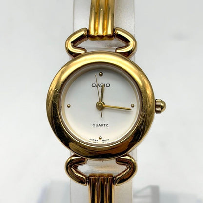 Casio LTP-2020 Quartz Watch Gold Bracelet Bangle — Japan Import