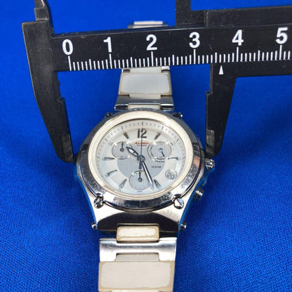 Casio Baby-G MSA-700C Silver and White Women and Men’s Watch
