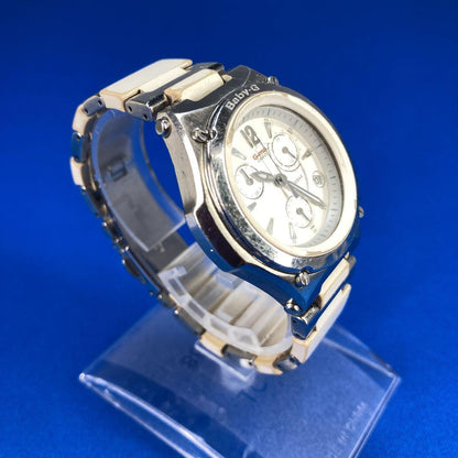 Casio Baby-G MSA-700C Silver and White Women and Men’s Watch