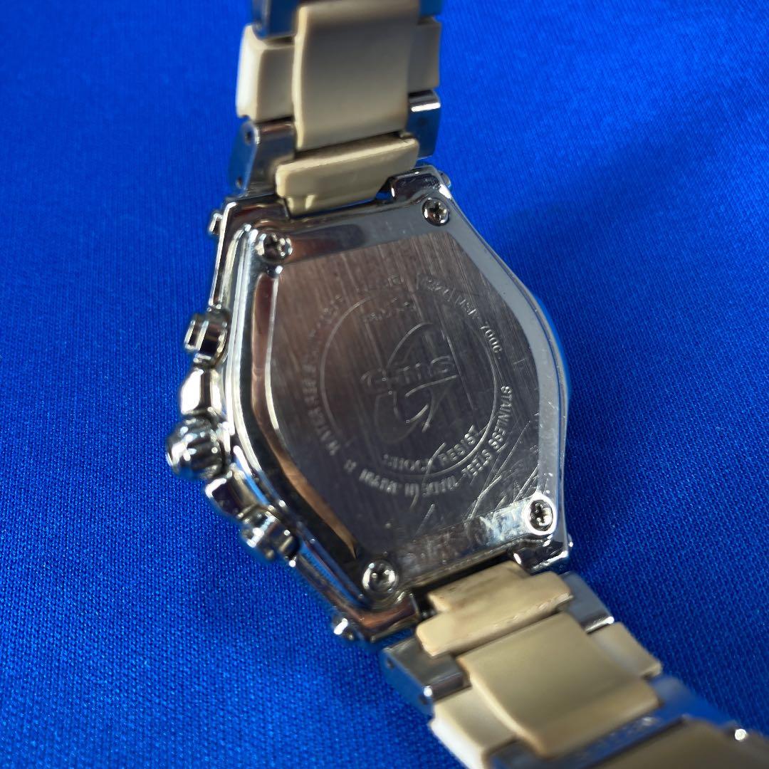Casio Baby-G MSA-700C Silver and White Women and Men’s Watch
