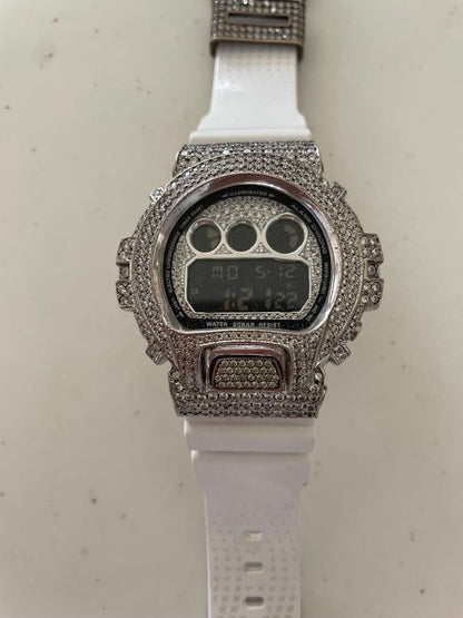 Casio G-Shock Watch Model G-100-1A3DR With Resin Band and Analog-Digital Display — Japan Import