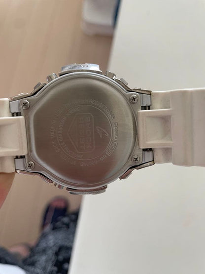 Casio G-Shock Watch Model G-100-1A3DR With Resin Band and Analog-Digital Display — Japan Import