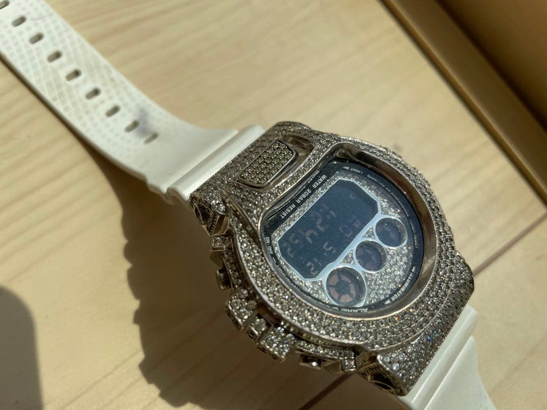 Casio G-Shock Watch Model G-100-1A3DR With Resin Band and Analog-Digital Display — Japan Import