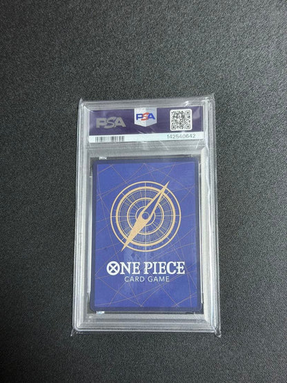 2022 One Piece Monkey D. Luffy trading card PSA9 condition model PRB01 Japan import