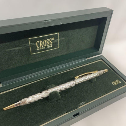 Yamada Cross Ballpoint Pen Jewelry Design Frame Stitch Vintage