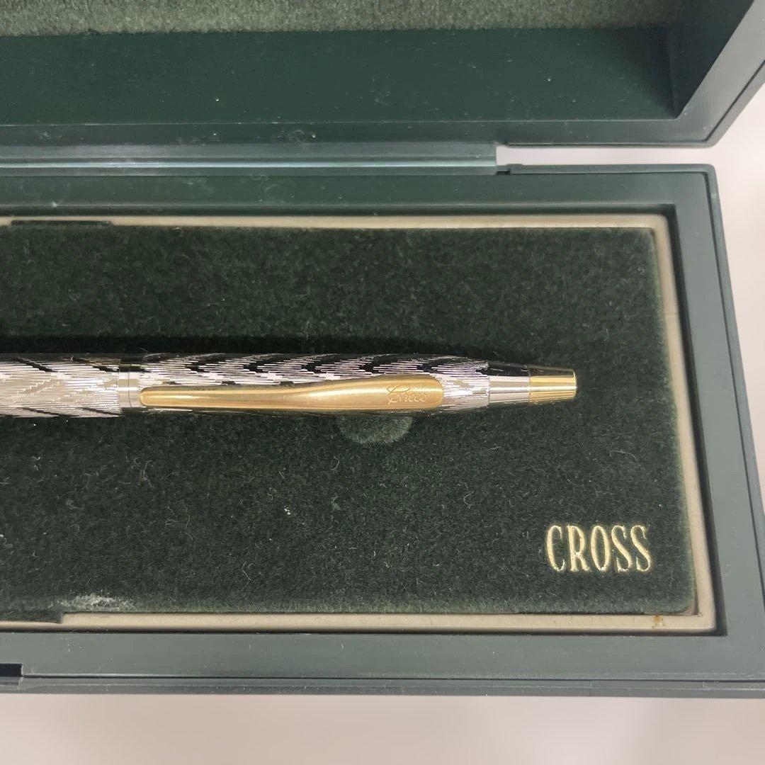 Yamada Cross Ballpoint Pen Jewelry Design Frame Stitch Vintage
