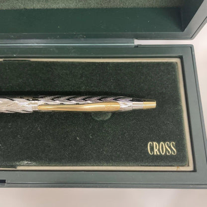 Yamada Cross Ballpoint Pen Jewelry Design Frame Stitch Vintage
