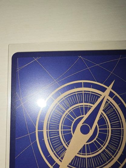 One Piece Energy Card Secret Rare in protective hard sleeve with minor signs of use