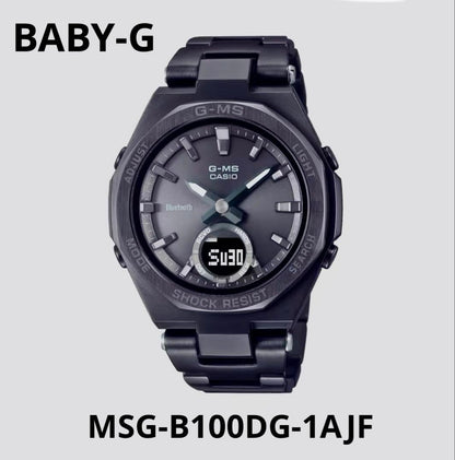 Casio G-MS Watch with Bluetooth and Shock Resistance — Japan Import