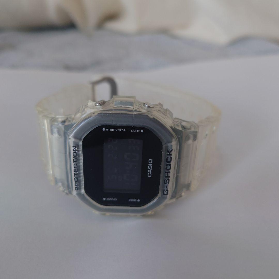 Casio G-Shock DW-5600SKE-7 Digital Watch with LED Backlight Clear Model — Japan Import