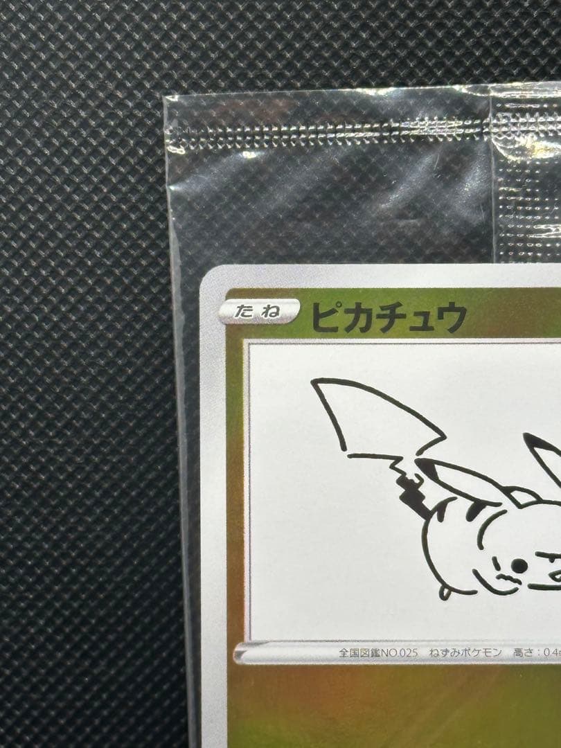 Unopened Yu Nagaba Pokemon Card Pikachu 208/S-P promo pack featuring original artwork