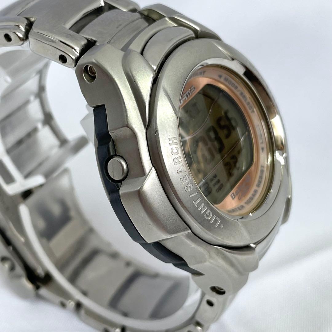Casio Baby-G MSG-110 GMS Full Metal Watch Silver Pink Genuine Japan Import